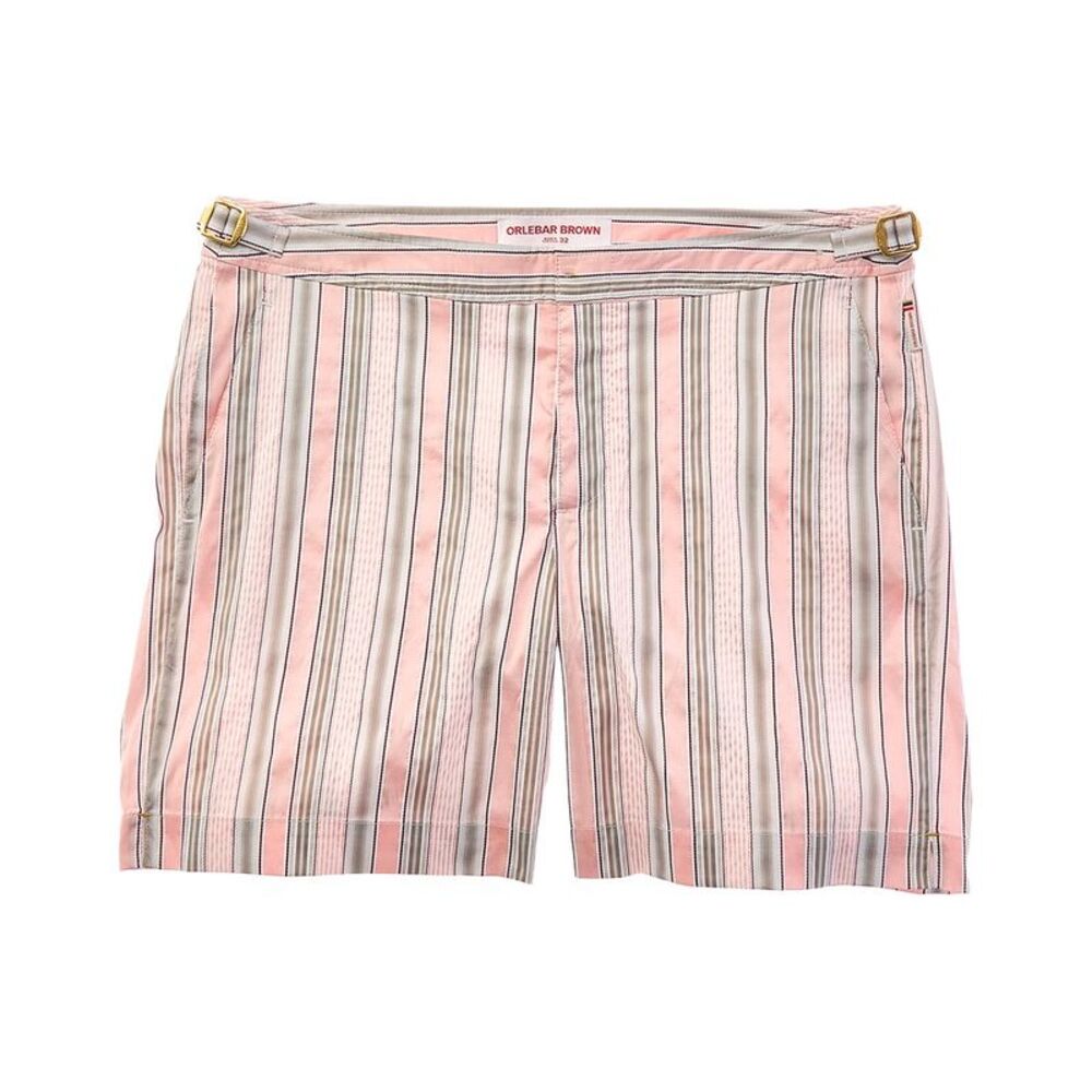 Orlebar Brown Mens Swim Trunk, Pink